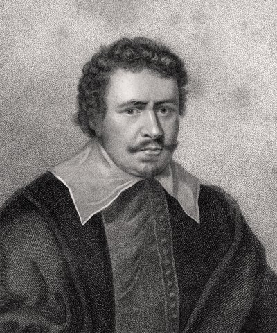 Thomas Wentworth, grabado por Bocquet, ilustración de 